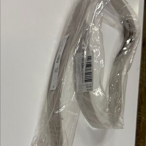 Beige Belt with Gold Accents